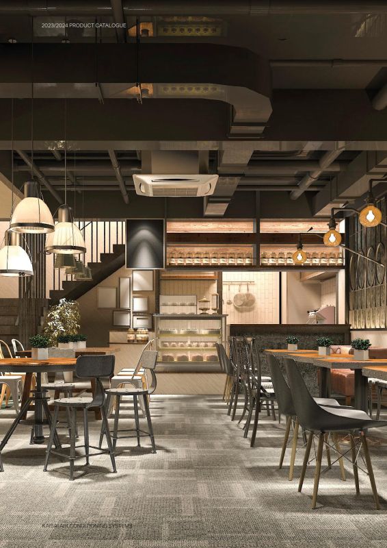 Klimatizace kazetová KCA 5,3kW